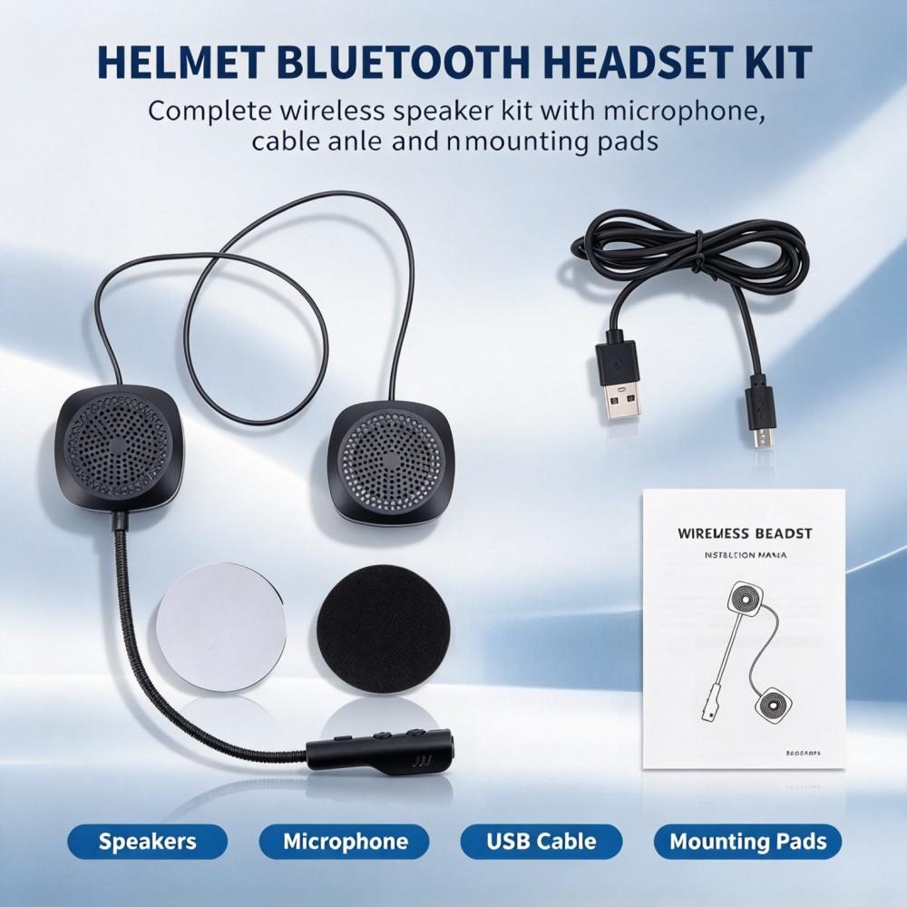Speakers - Headset Bluetooth untuk Helm Motor, Memungkinkan