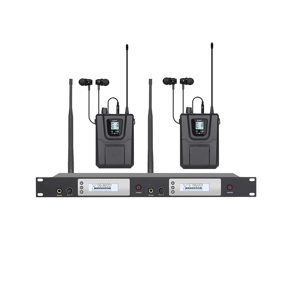 In Ear Monitors For Singers - SKARIDIS SR2080, Sistem Pemantauan Nirkabel Dua