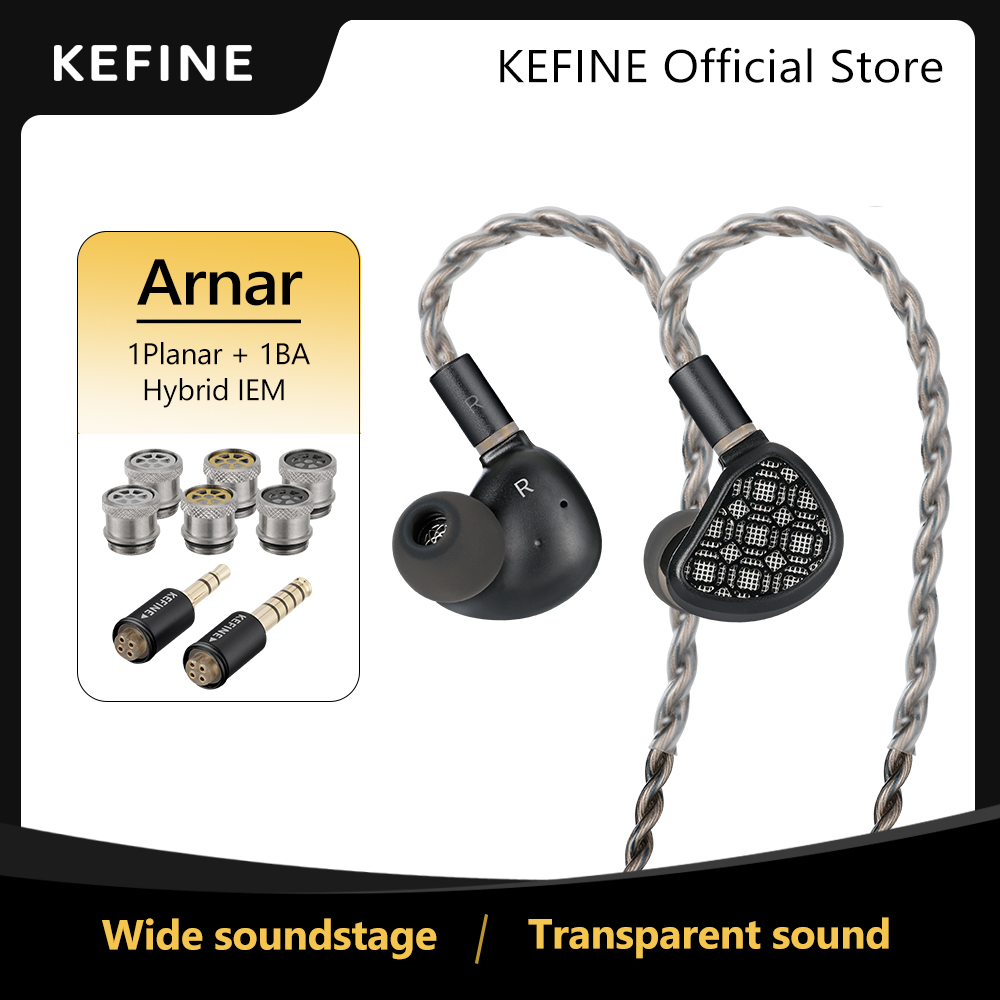 KEFINE Arnar 14.5mm Planar Mag - Planar Magnetic Iem Earphones ulasan dan harga