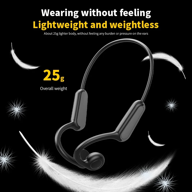 Headphone Konduksi Tulang IPX5 - Bone Conduction Running Headphones ulasan dan harga
