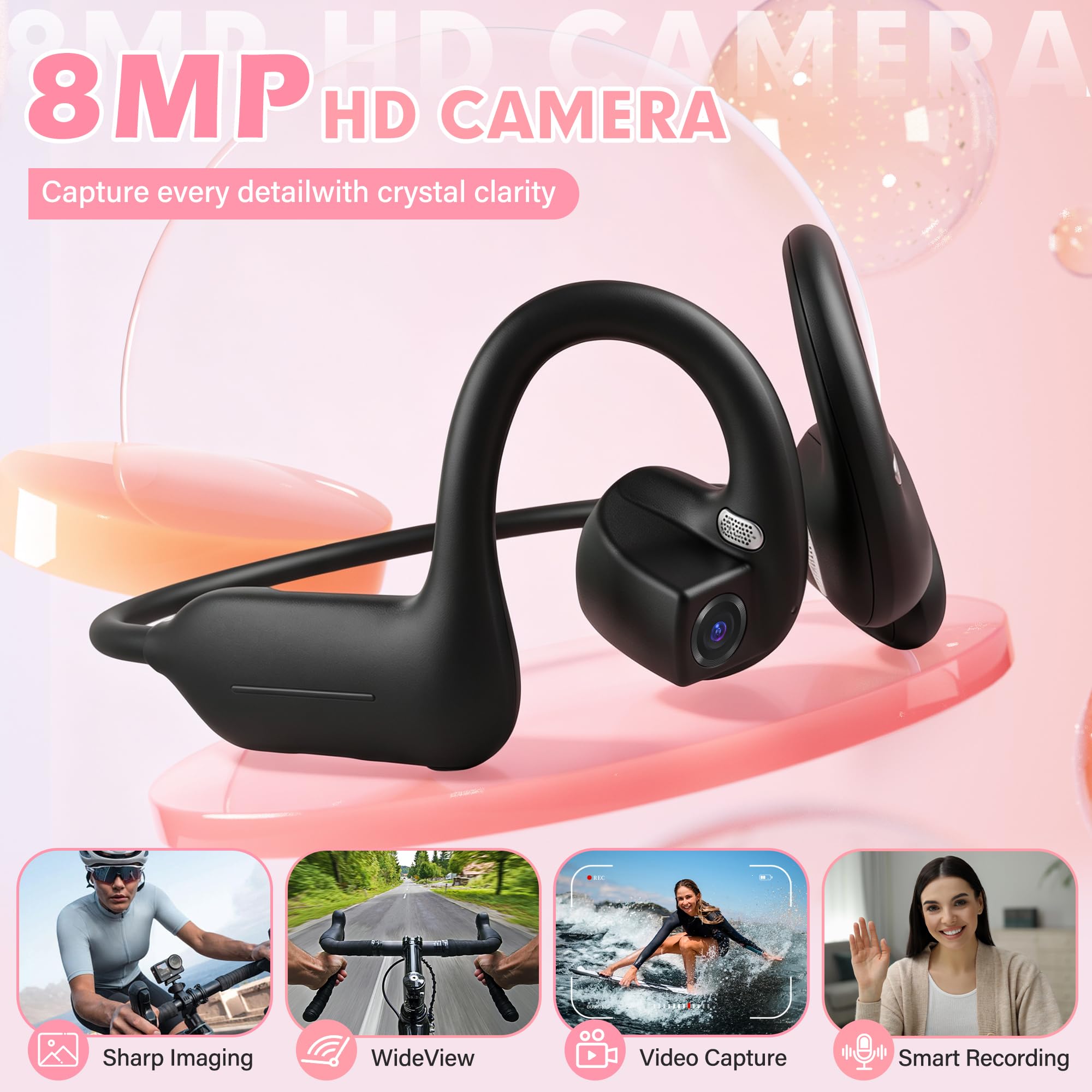 Headphone Konduksi Tulang Mode - Bone Conduction Running Headphones ulasan dan harga