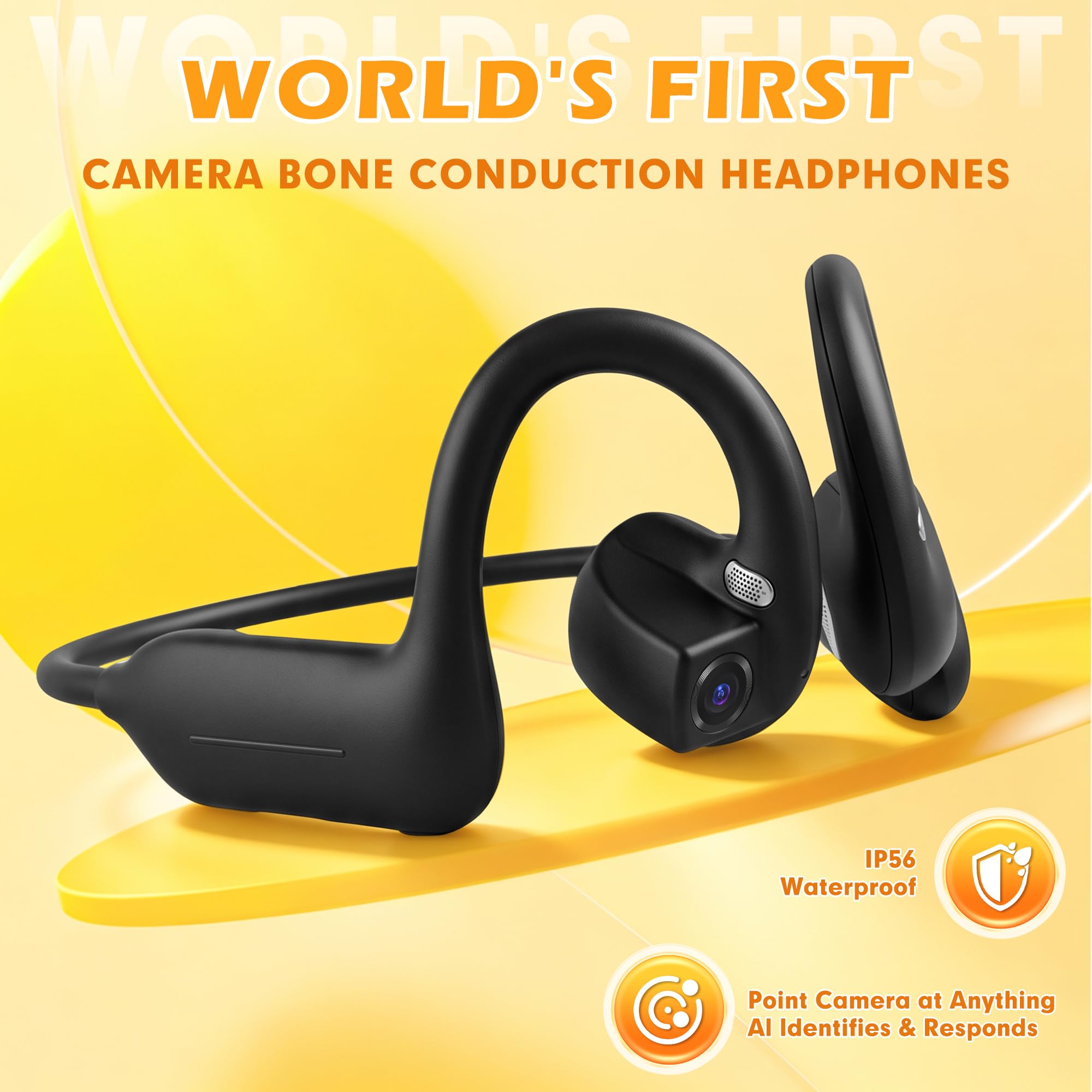Headphone Konduksi Tulang Mode - Bone Conduction Running Headphones ulasan dan harga