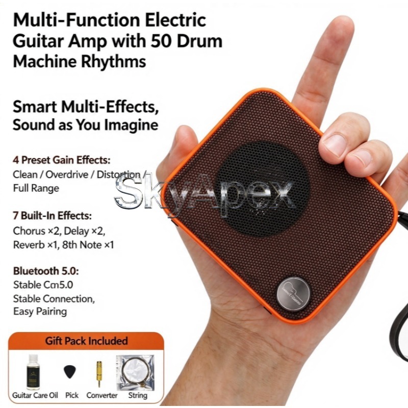 Speaker Gitar Mini Portabel, A - Speakers ulasan dan harga