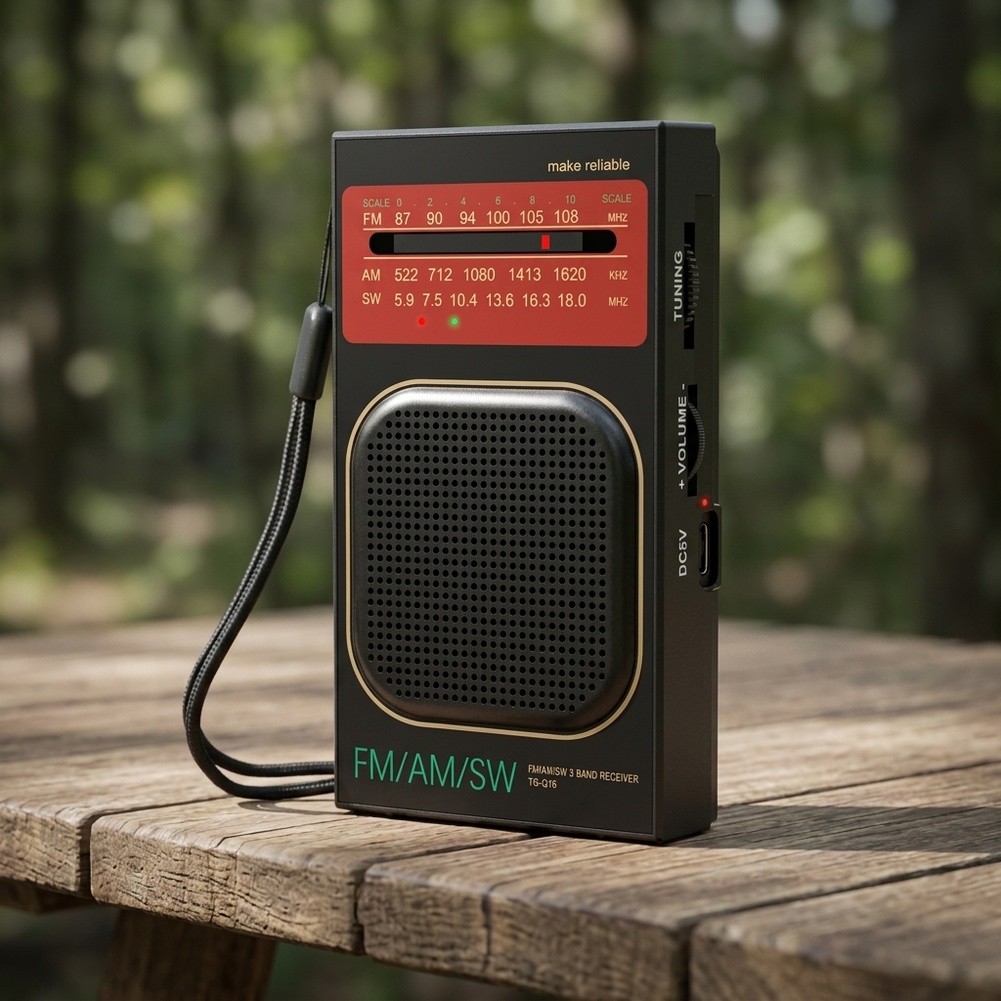 Radio FM AM SW portabel dengan - Headphones ulasan dan harga