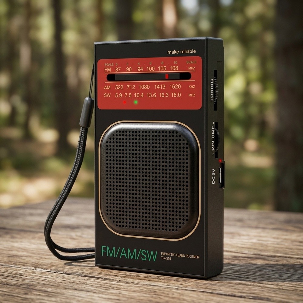 Radio FM AM SW portabel dengan - Headphones ulasan dan harga