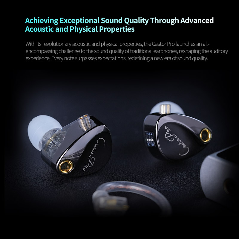 KZ Castor PRO Earphone In-Ear  - In Ear Monitors For Singers ulasan dan harga
