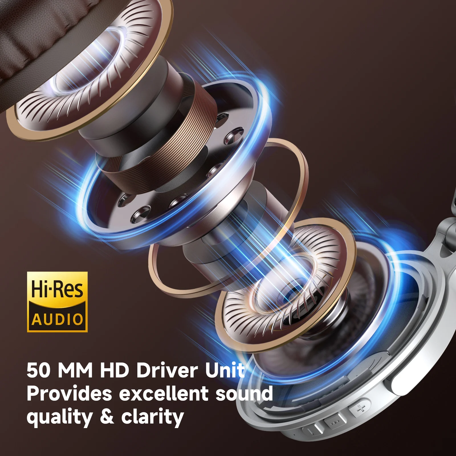 Headphone Nirkabel Bluetooth 5 - Anc Wireless Over Ear Headphones ulasan dan harga