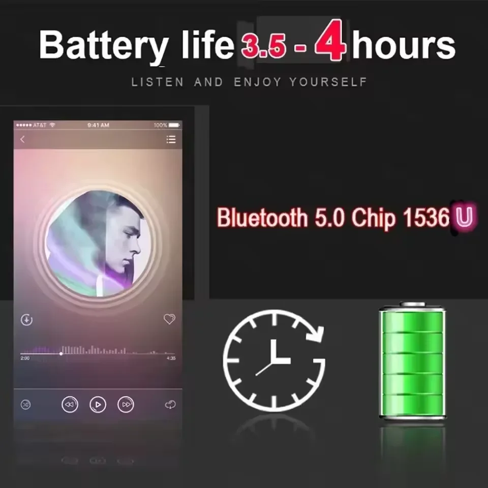 Bluetooth 5.3, Air Por 5, Earp - Headphones ulasan dan harga