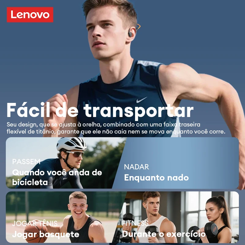 Lenovo S106, Earphone Konduksi - Type C Wired Earphones With Mic ulasan dan harga
